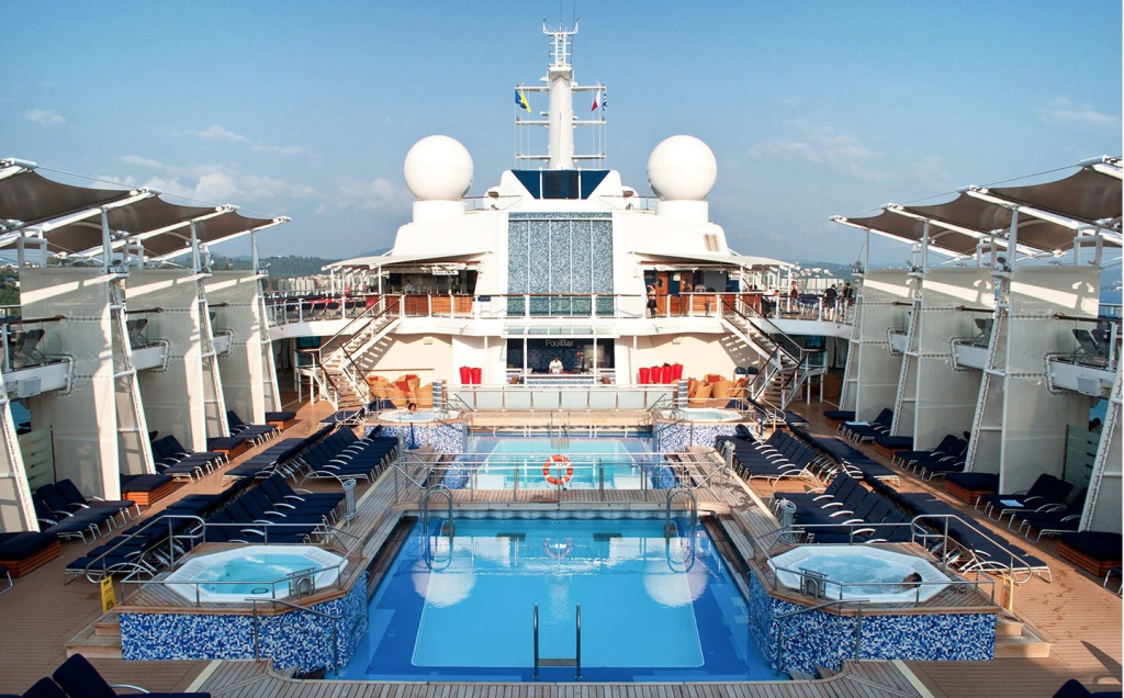 Original cruise deck reference illustration