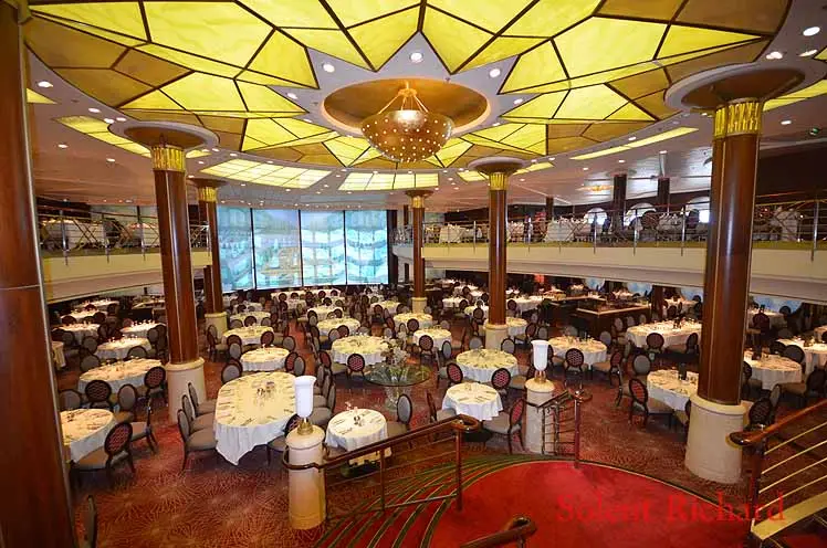 Dining room from the earlier voyage