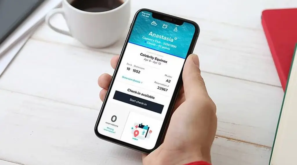 Earlier online check-in interface